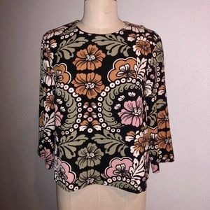 H&M 3/4 Sleeve Top